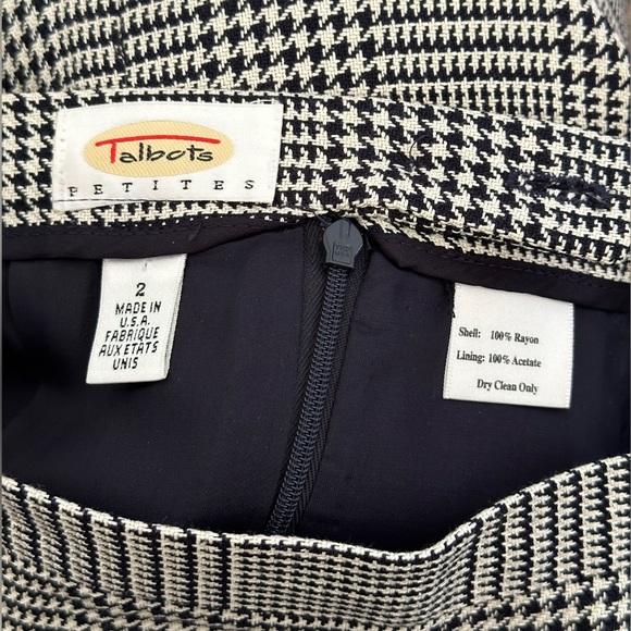 Talbots houndstooth miniskirt - Picture 3 of 3